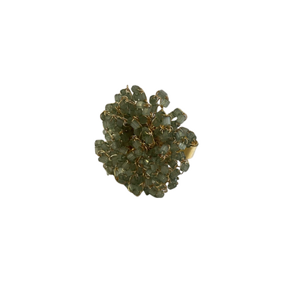 Anel de Crochê Drizzle Grande Verde Sale