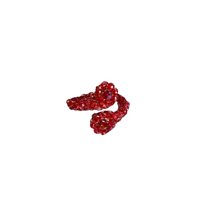 Anel de Crochê Tyra Vermelho Sale