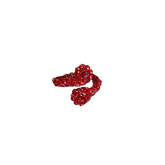 Anel de Crochê Tyra Vermelho Sale