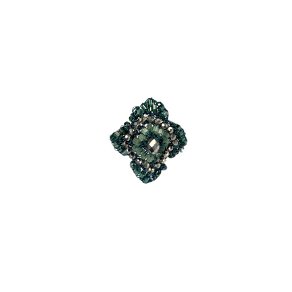 Anel de Crochê Puzzle Verde Roll & Sparkle Sale