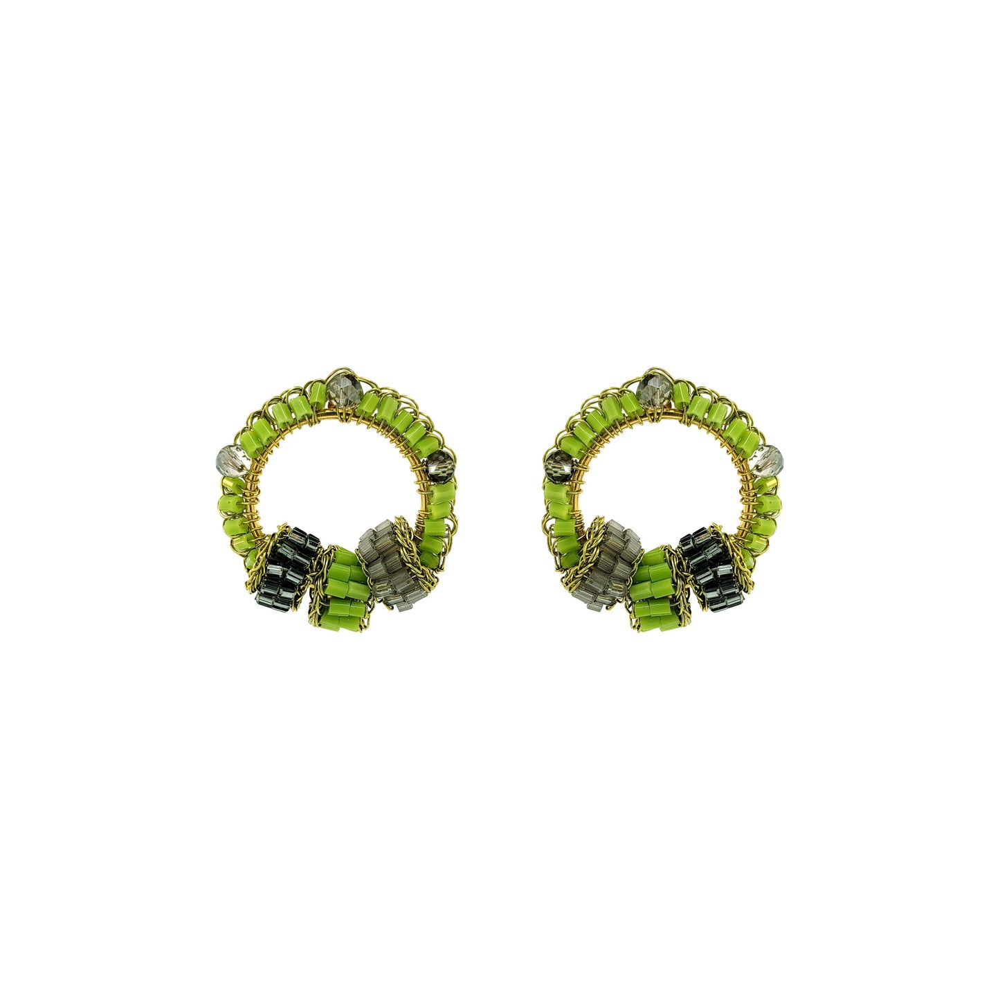 Brinco High Roller Trio Post Legacy Verde