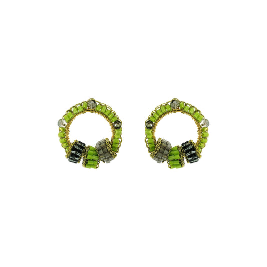 Brinco High Roller Trio Post Legacy Verde