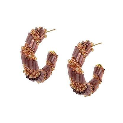 Brinco Helix Hoop Lilás