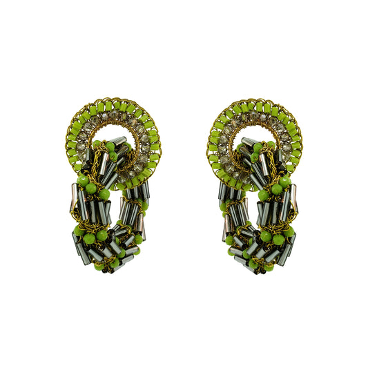 Brinco Helix Dangle Legacy Verde