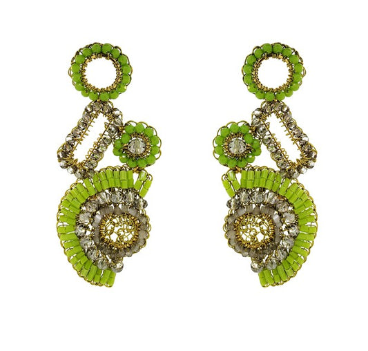 Brinco Althea Dangle Legacy Verde