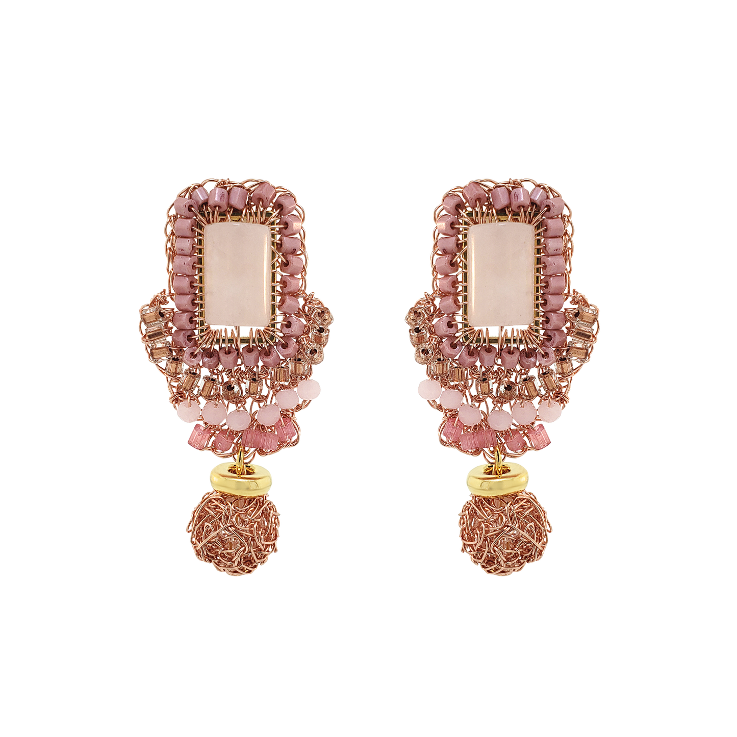 Brinco de Crochê Nara Dangle Essence