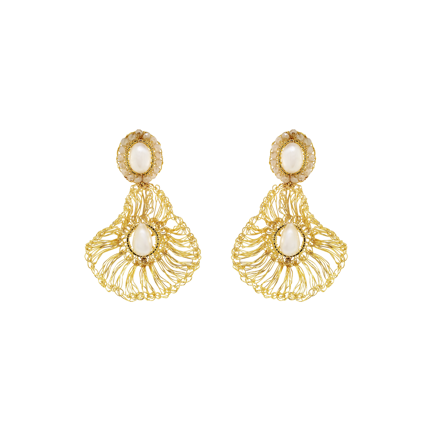 Brinco de Crochê Nyla Dangle Essence