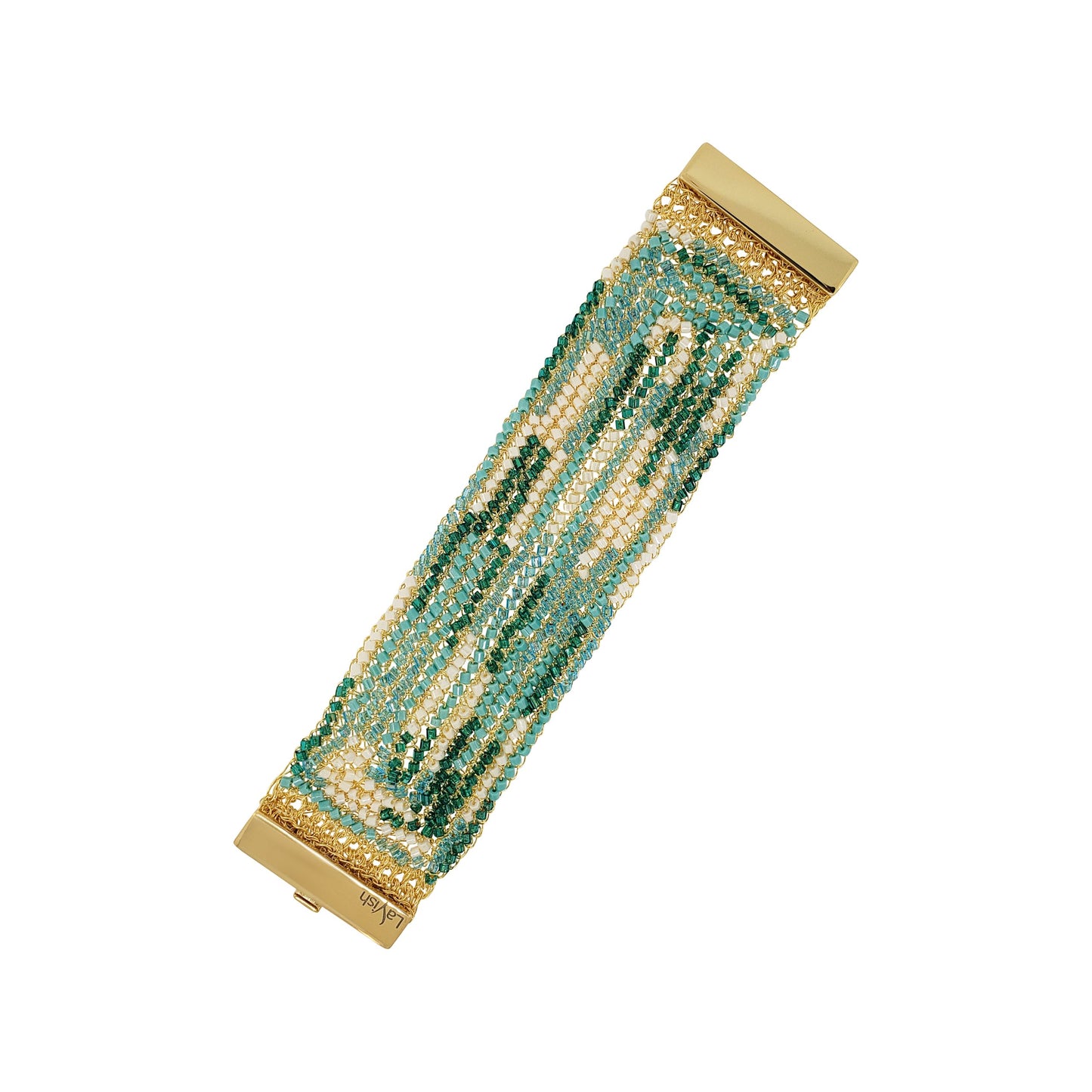 Bracelete de Crochê Mix Turquesa Ocean Dreams