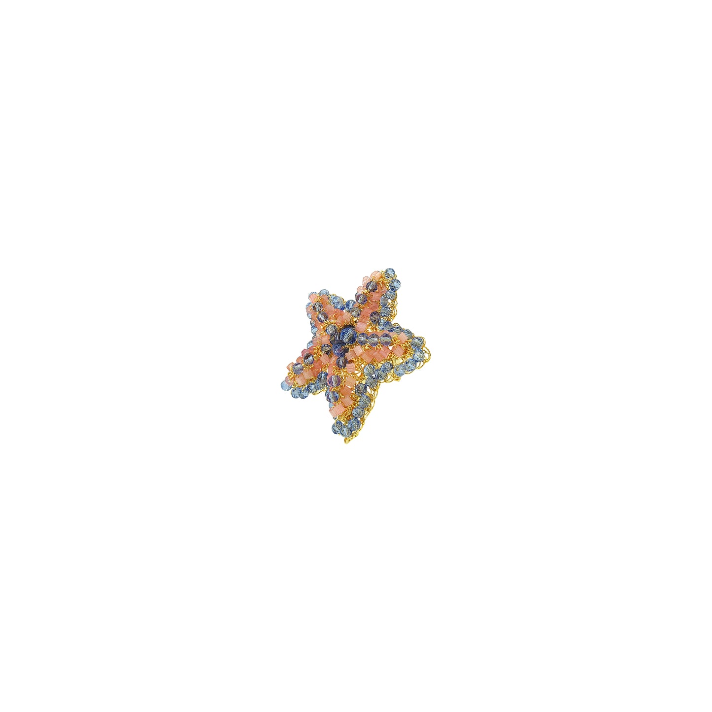 Anel de Crochê Sea Star Infinite Love