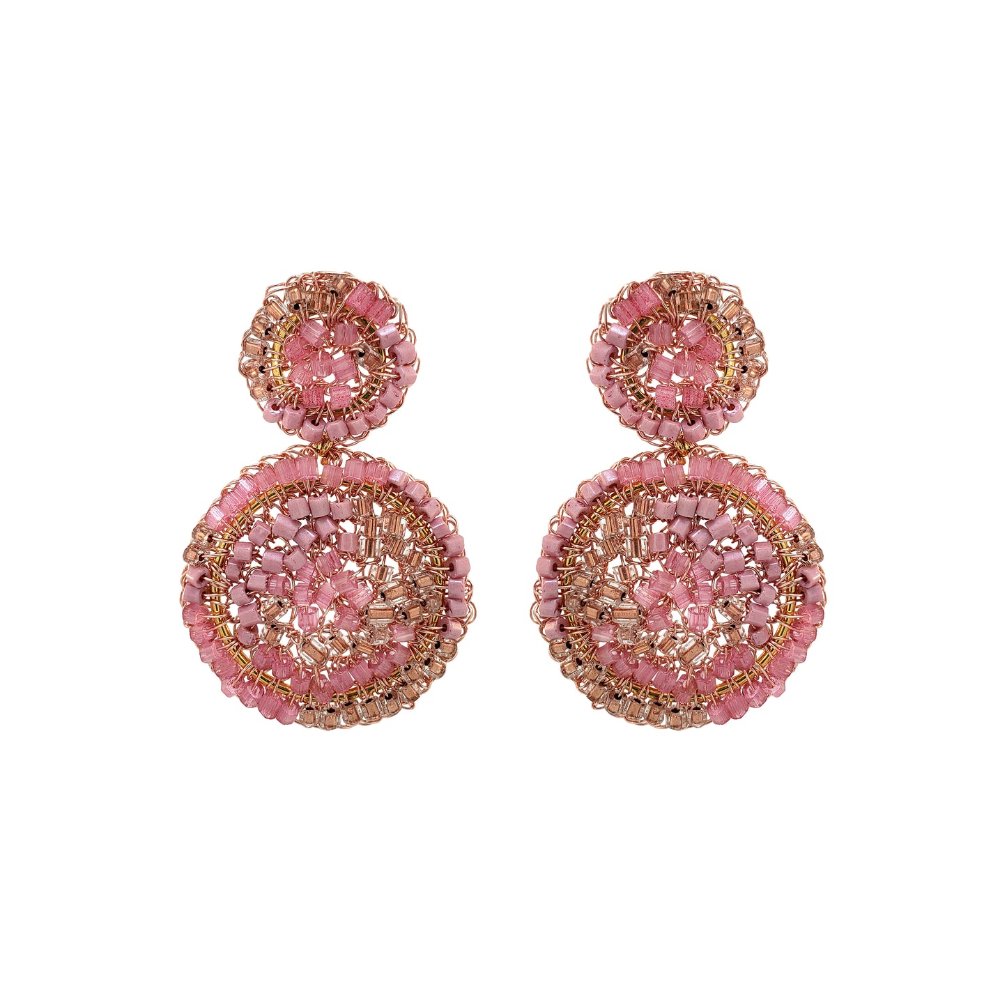 Brinco Dahlia Mini Essence Rosa