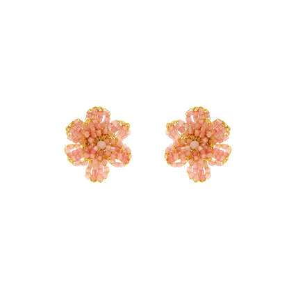 Brinco de Crochê Flor Infinite Love