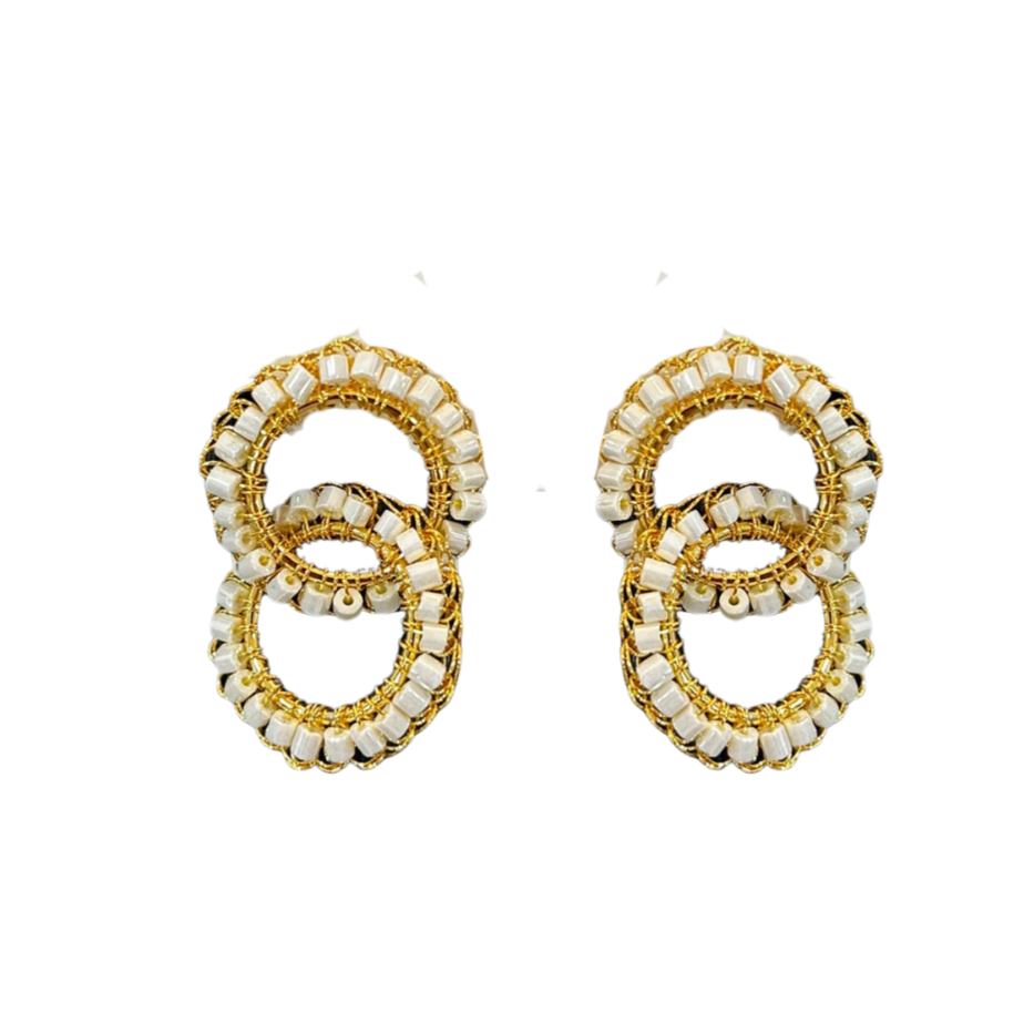 Brinco Elos Mini Pérola