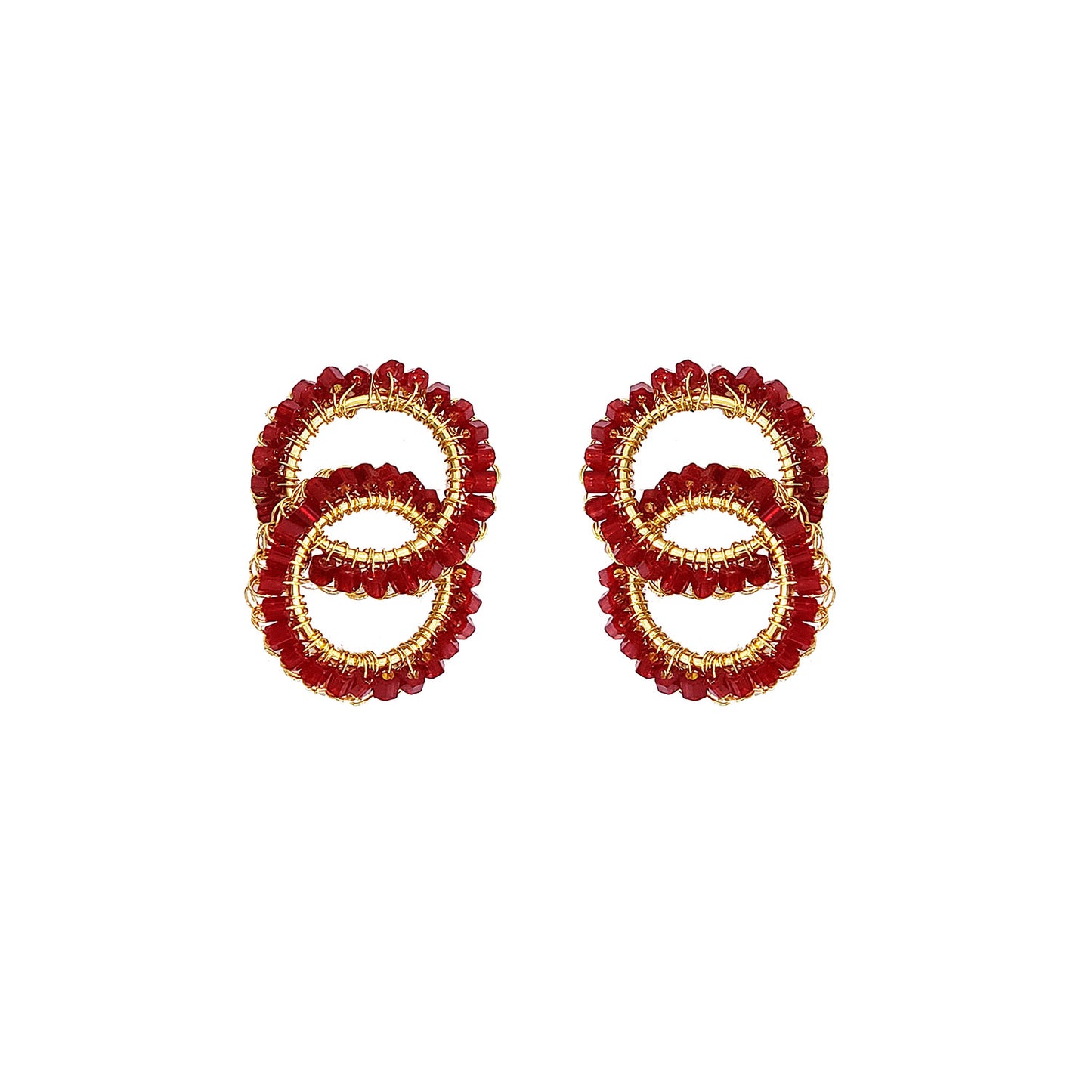 Brinco Elos Mini Vermelho