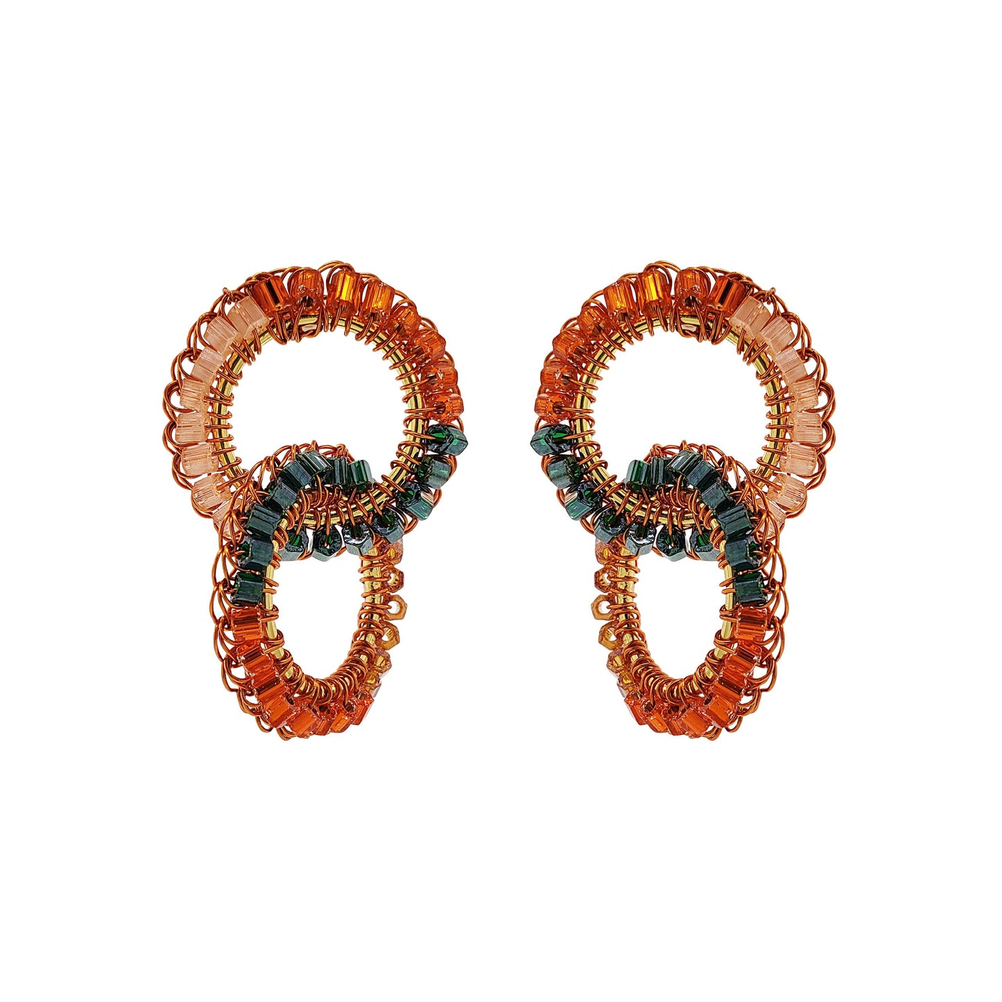 Brinco Elos Mini Laranja Mistic Forest