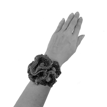 Bracelete de Crochê Buttercup Maxi Vermelho