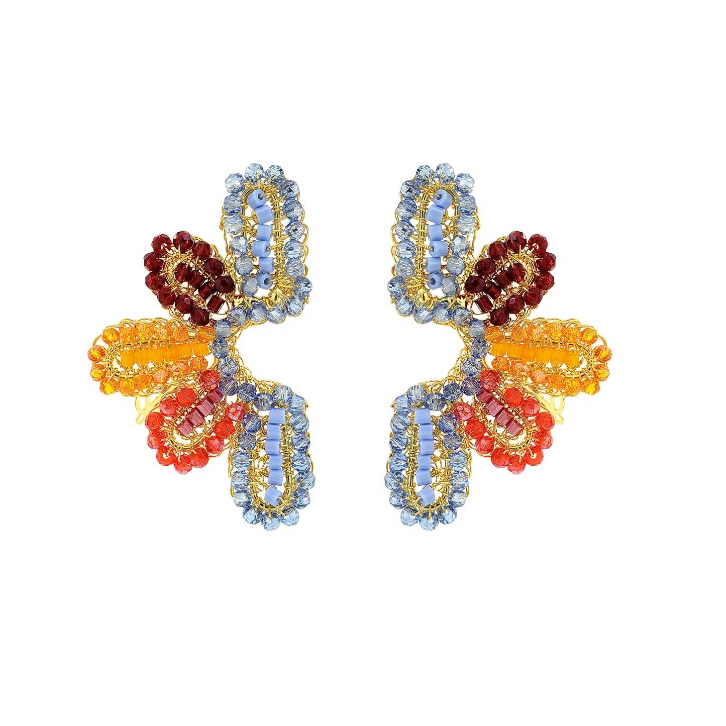 Brinco de Crochê Solara Sunrise