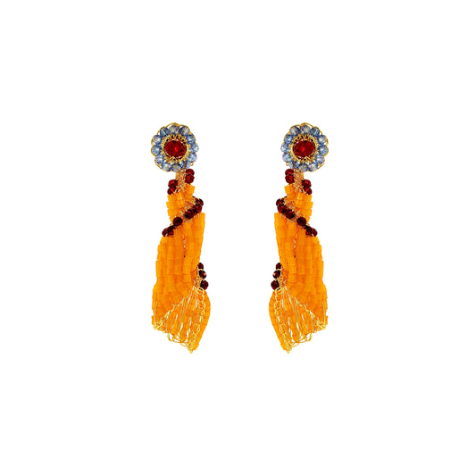 Brinco de Crochê Tower Shell Sunrise Mix