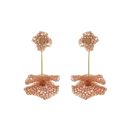 Brinco de Crochê Nalu Maxi Dangle Infinite Love
