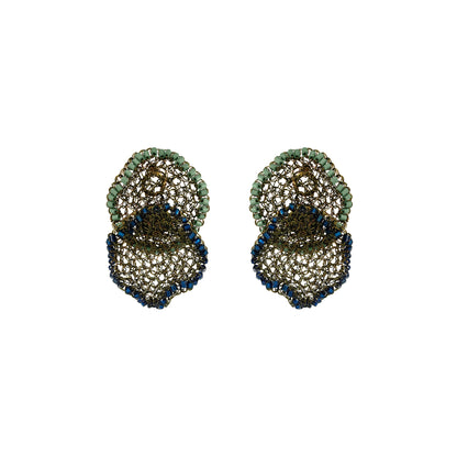 Brinco de Crochê Jasmine Duo Infinite Love - Riviera