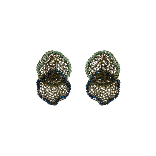 Brinco de Crochê Jasmine Duo Infinite Love - Riviera