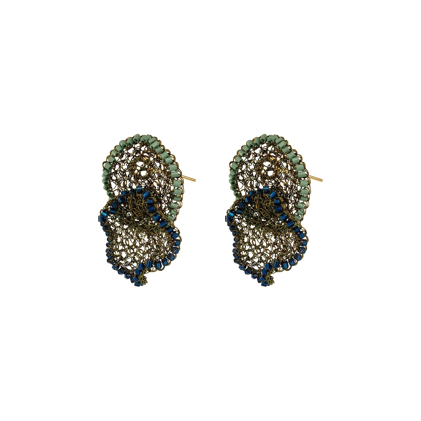 Brinco de Crochê Jasmine Duo Infinite Love - Riviera