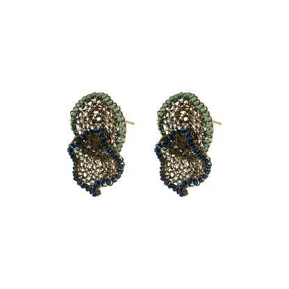 Brinco de Crochê Jasmine Duo Infinite Love - Riviera