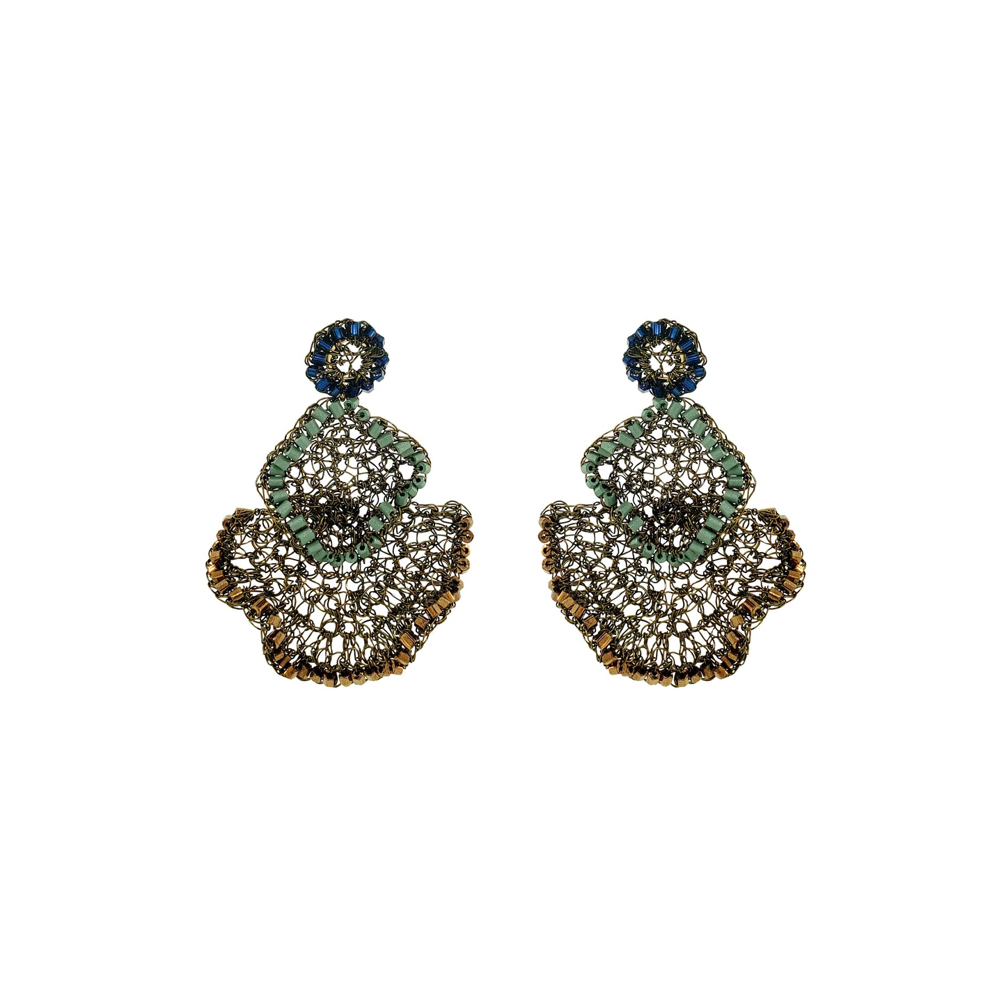 Brinco de Crochê Imperial Garden Infinite Love - Riviera