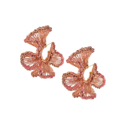 Brinco Rio Hoop Essence Rosa