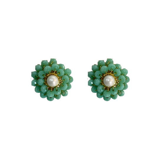 Brinco de Crochê Ava Verde Sale