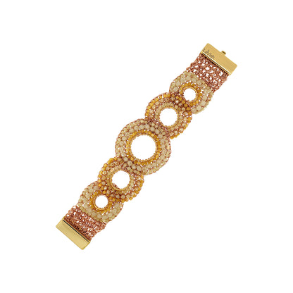 Bracelete de Crochê Gush Butter