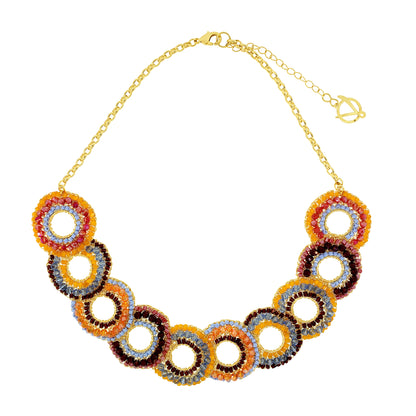 Colar de Crochê Gush Sunrise Mix