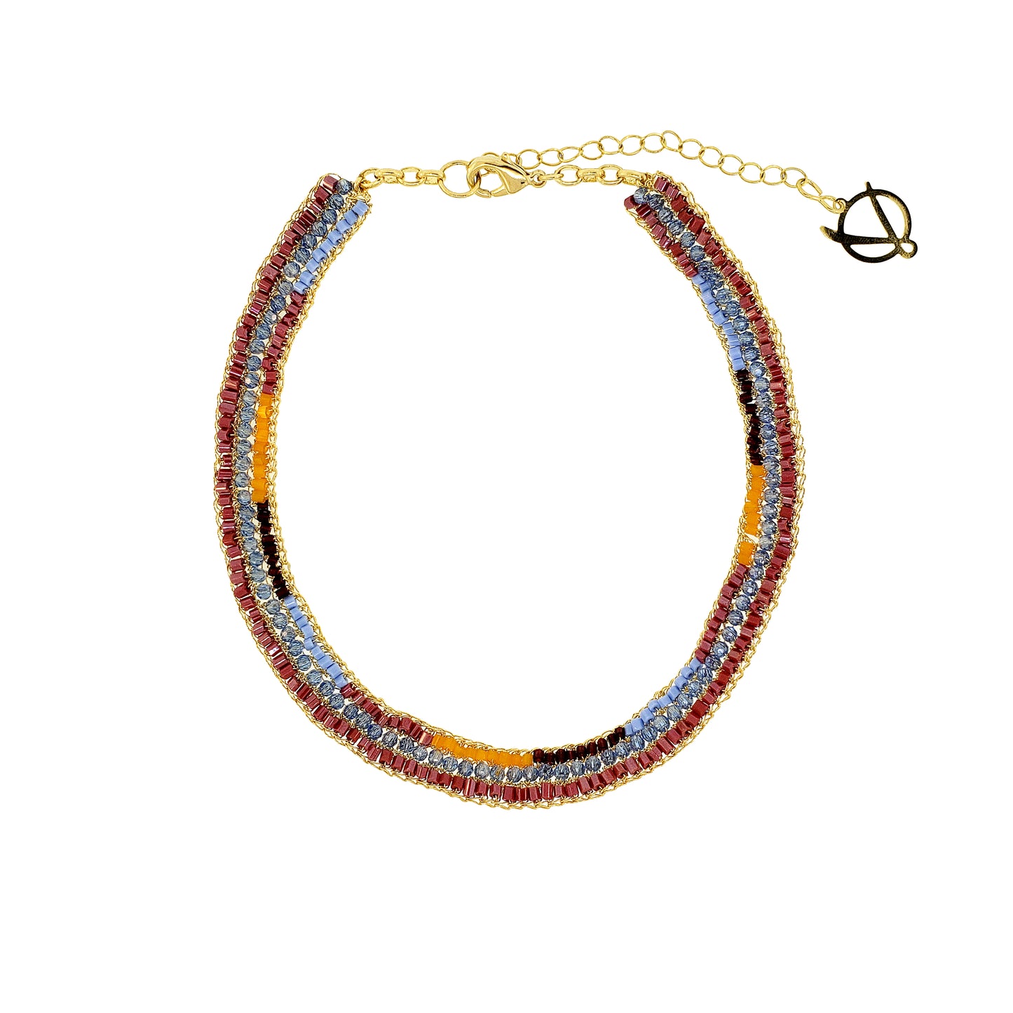 Choker de Crochê Ziggy Sunrise Mix