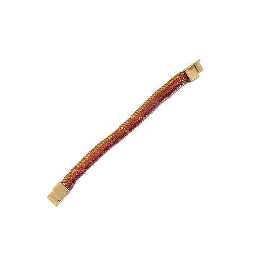 Bracelete de Crochê Narrow Neon Vibe