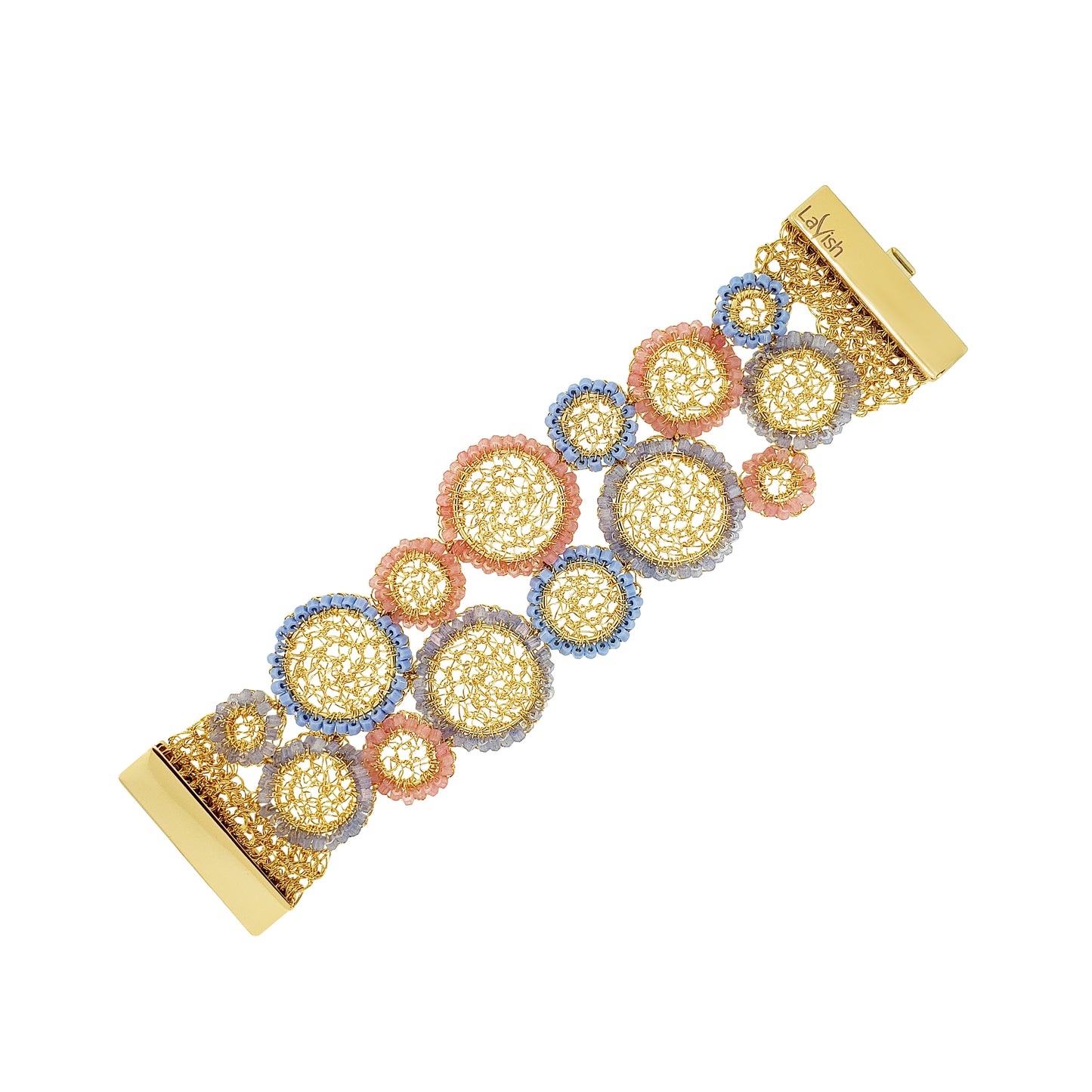 Bracelete Patchwork Mesh Infinite Love