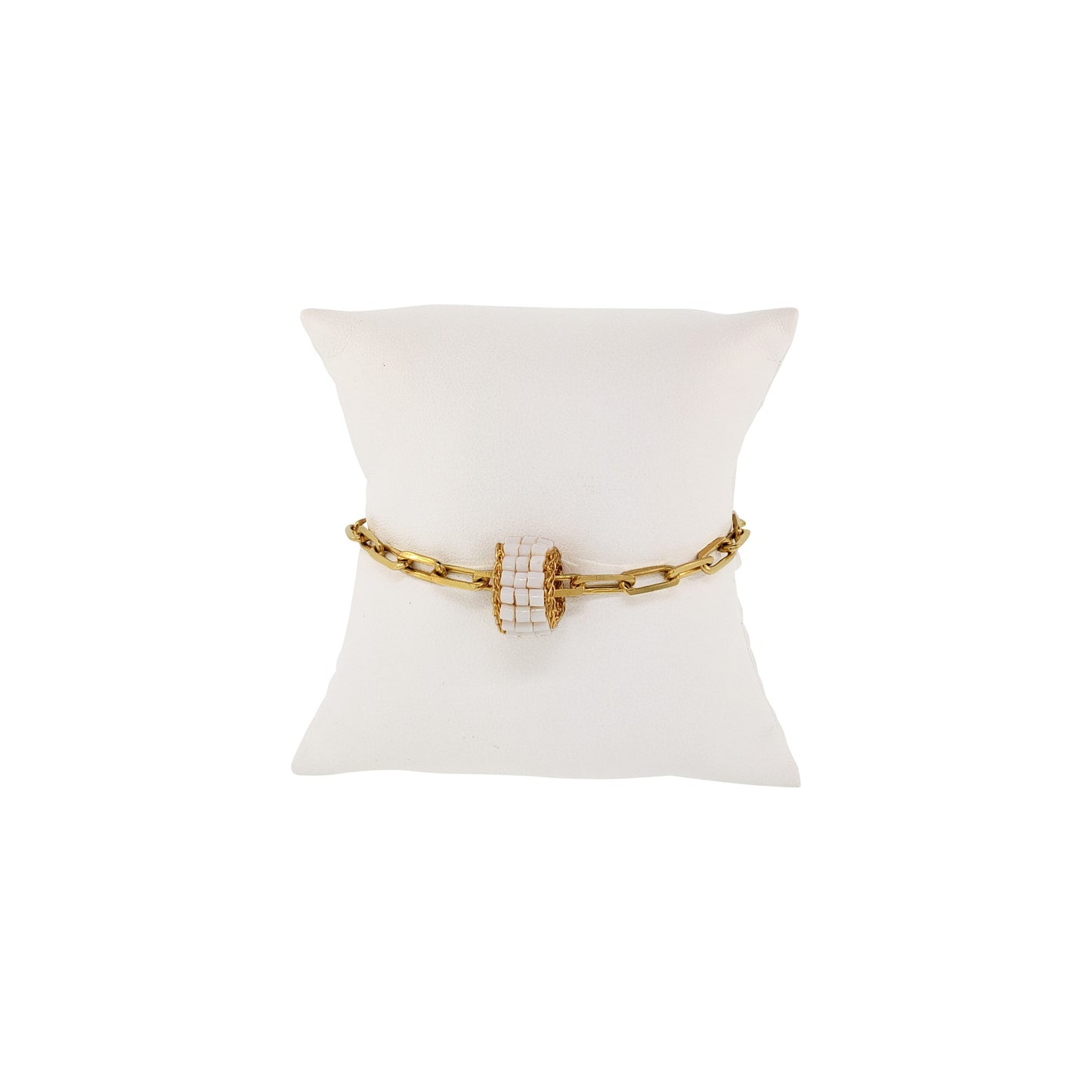 Bracelete de Crochê High Roller Wild Cards Pérola
