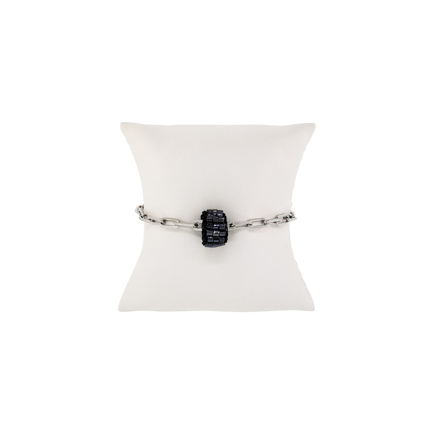 Bracelete de Crochê High Roller Wild Cards Preto