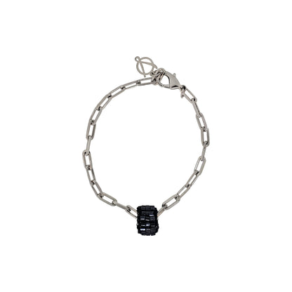 Bracelete de Crochê High Roller Wild Cards Preto