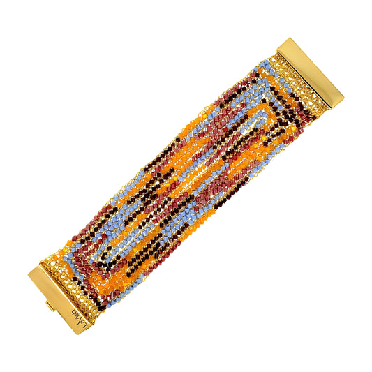 Bracelete de Crochê Signature Sunrise Mix