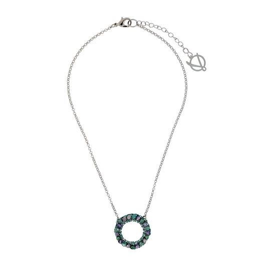 Colar Ellie Aurora Lilás e Verde Sale