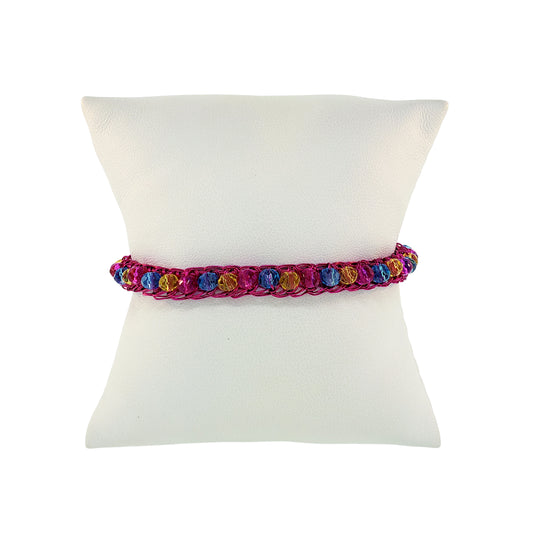 Bracelete de Crochê Molly Eletric Warmth Mix