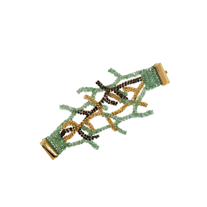 Bracelete de Crochê Raízes Savage