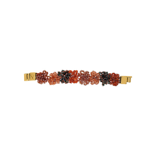 Bracelete de Crochê Flores Mystic Forest