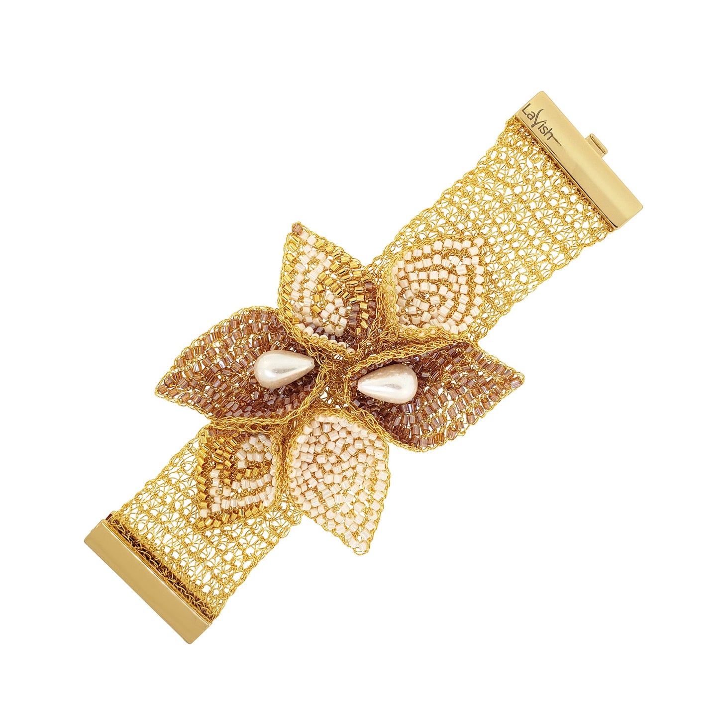 Pulseira de Crochê Calla Maxi