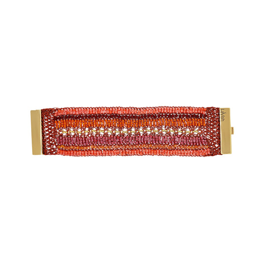 Bracelete de Crochê Tides Coral Ocean Dreams