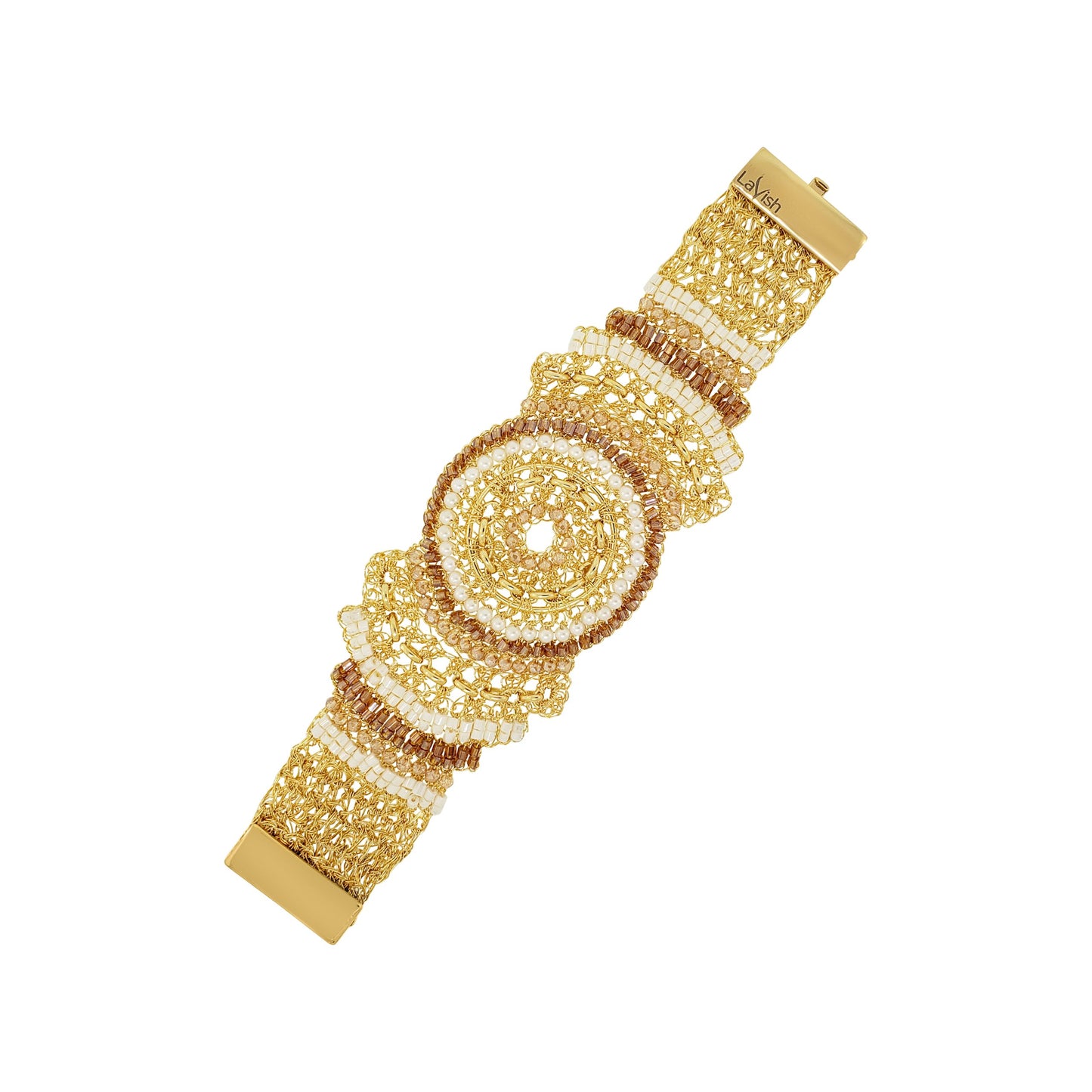 Bracelete de Crochê Ripples Maxi Ocean Dreams