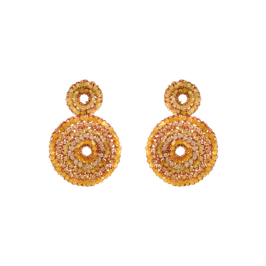 Brinco de Crochê Gia Duo Butter