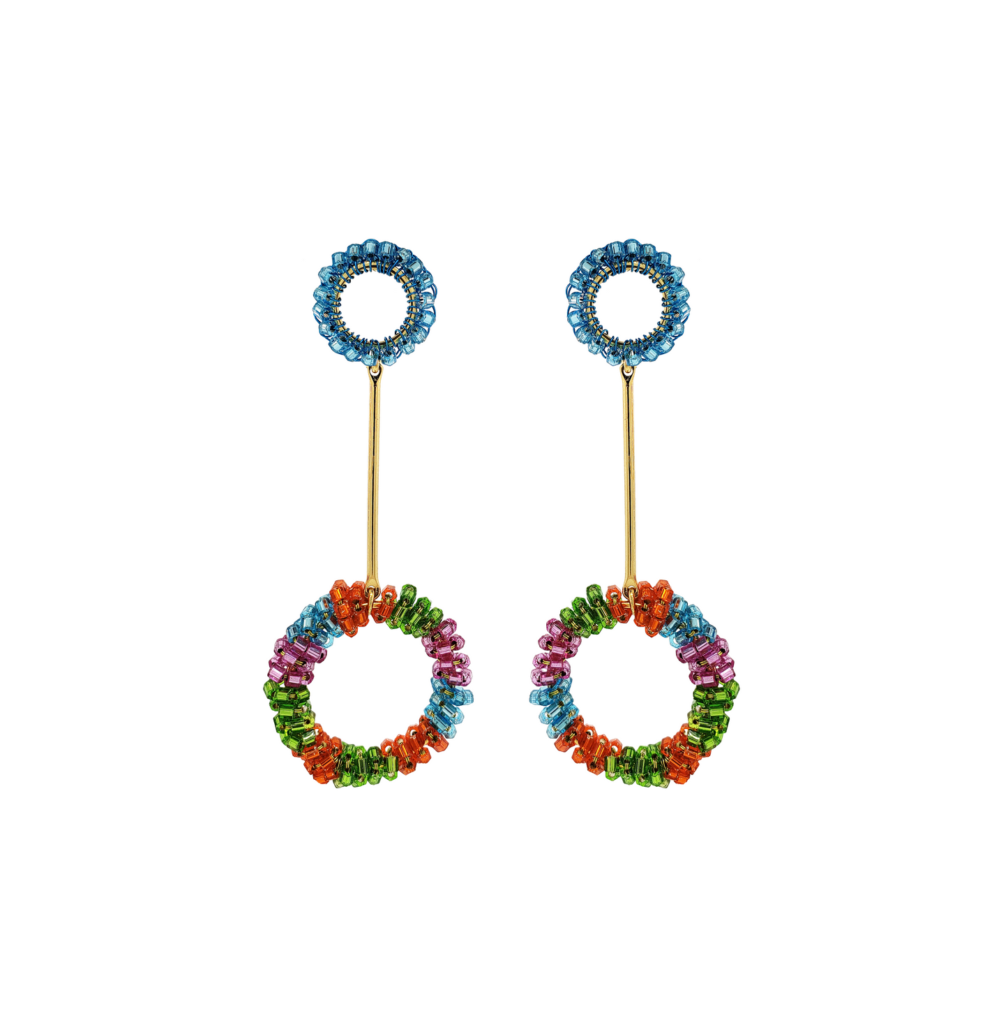 Brinco Pendente Confetti Collection