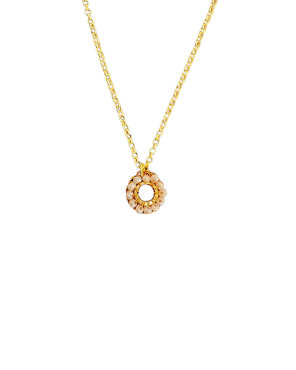 Colar de Crochê Mini Esfera Nude Sale