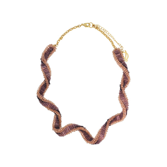 Colar de Crochê Helix Legacy Lilás