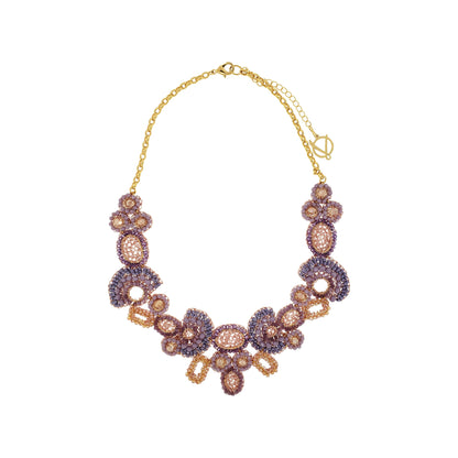 Colar de Crochê Althea Maxi Legacy Lilás Sale